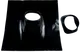 Wolf-Dachplatte-DN125-Schraegdach-25-45Gr-Grossformat-500x500mm-schwarz-1720206 gallery number 1
